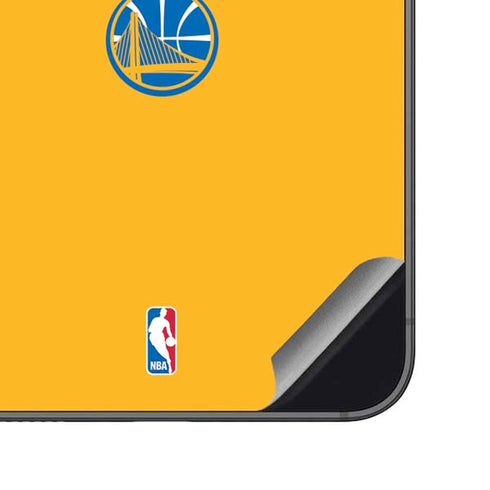 NBA Golden State Warriors Standard - Yellow Galaxy S23 FE Skin