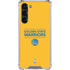 NBA Golden State Warriors Standard - Yellow Galaxy S23 Plus Clear Case