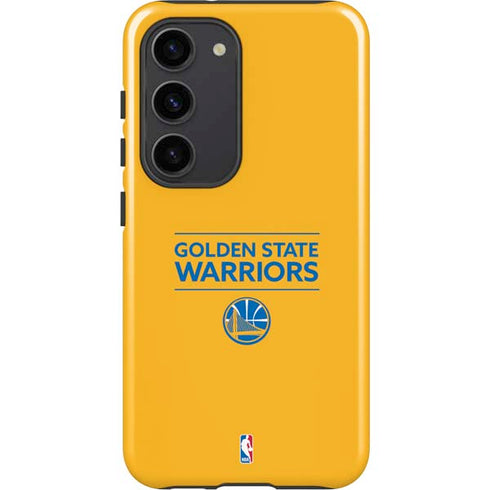 NBA Golden State Warriors Standard - Yellow Galaxy S23 Pro Case