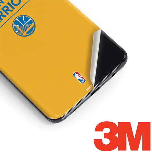 NBA Golden State Warriors Standard - Yellow Galaxy S9 Plus Skin