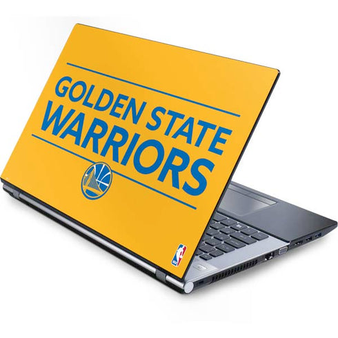NBA Golden State Warriors Standard - Yellow Generic Laptop Skin