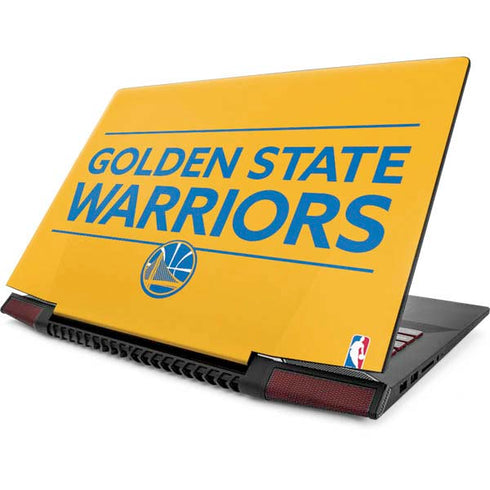 NBA Golden State Warriors Standard - Yellow Lenovo IdeaPad Skin