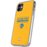 NBA Golden State Warriors Standard - Yellow iPhone 11 Clear Case