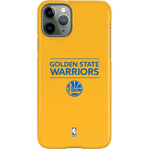 NBA Golden State Warriors Standard - Yellow iPhone 11 Pro Lite Case