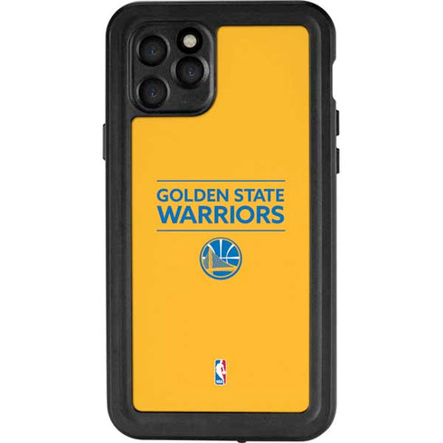 NBA Golden State Warriors Standard - Yellow iPhone 11 Pro Waterproof Case