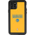 NBA Golden State Warriors Standard - Yellow iPhone 11 Pro Waterproof Case