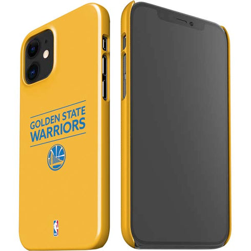 NBA Golden State Warriors Standard - Yellow iPhone 12 Mini Lite Case