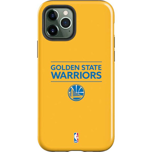 NBA Golden State Warriors Standard - Yellow iPhone 12 Pro Max Impact Case