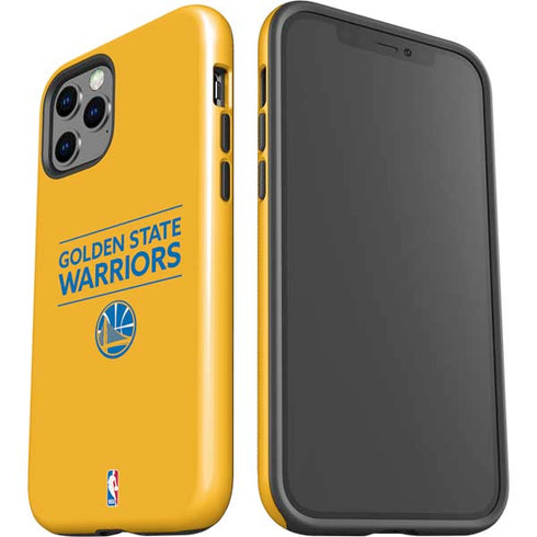 NBA Golden State Warriors Standard - Yellow iPhone 12 Pro Max Impact Case