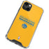 NBA Golden State Warriors Standard - Yellow iPhone 13 Mini Clear Case