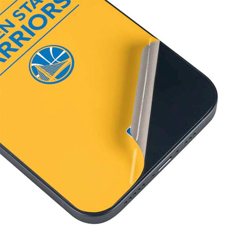 NBA Golden State Warriors Standard - Yellow iPhone 13 Mini Skin