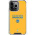 NBA Golden State Warriors Standard - Yellow iPhone 13 Pro Clear Case