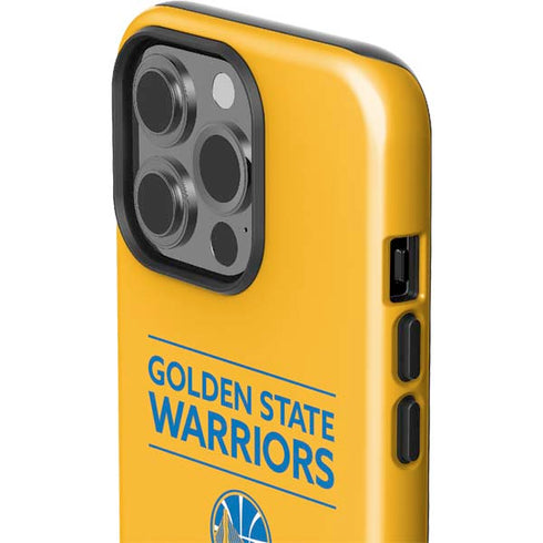 NBA Golden State Warriors Standard - Yellow iPhone 13 Pro Impact Case