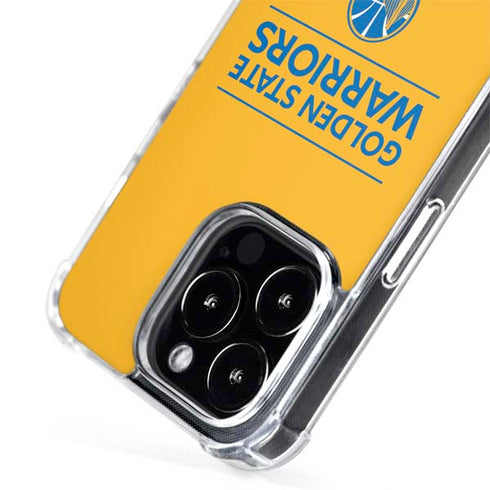 NBA Golden State Warriors Standard - Yellow iPhone 13 Pro MagSafe Case