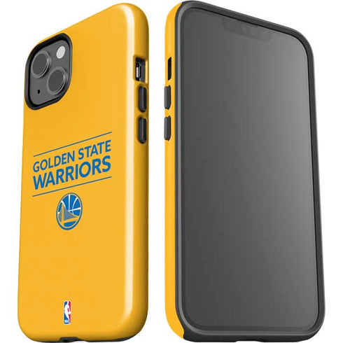 NBA Golden State Warriors Standard - Yellow iPhone 15 Impact Case