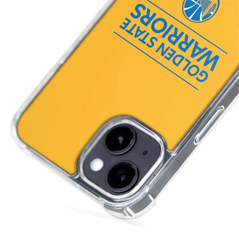 NBA Golden State Warriors Standard - Yellow iPhone 15 Plus MagSafe Case