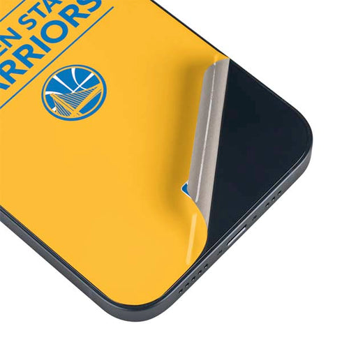 NBA Golden State Warriors Standard - Yellow iPhone 14 Plus Skin