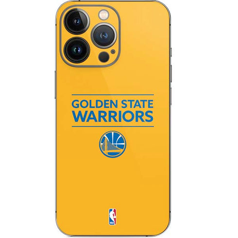 NBA Golden State Warriors Standard - Yellow iPhone 15 Pro Skin