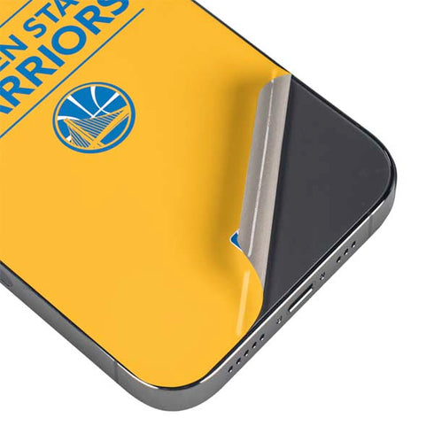 NBA Golden State Warriors Standard - Yellow iPhone 15 Pro Skin