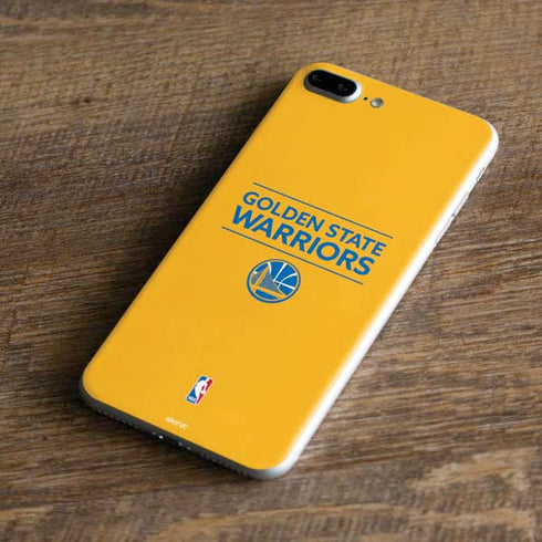 NBA Golden State Warriors Standard - Yellow iPhone 8 Plus Skin