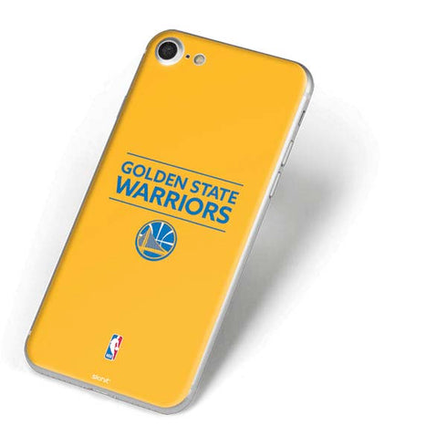 NBA Golden State Warriors Standard - Yellow iPhone 8 Skin