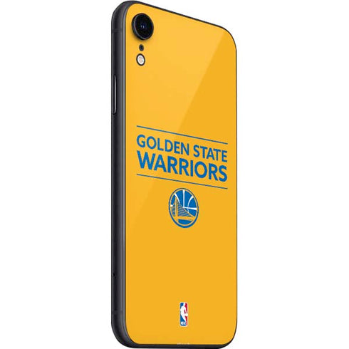 NBA Golden State Warriors Standard - Yellow iPhone SE (2nd & 3rd Gen) Skin