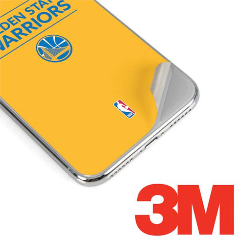 NBA Golden State Warriors Standard - Yellow iPhone XR Skin