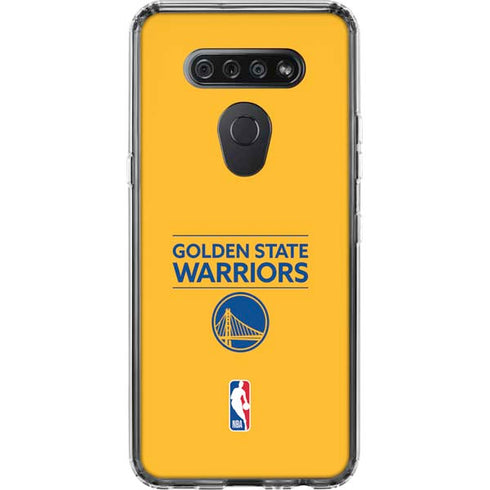 NBA Golden State Warriors Standard - Yellow LG K51/Q51 Clear Case
