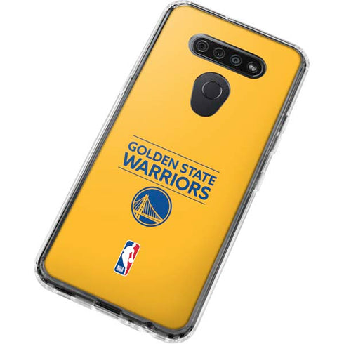 NBA Golden State Warriors Standard - Yellow LG K51/Q51 Clear Case