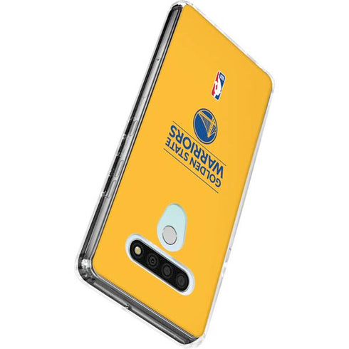 NBA Golden State Warriors Standard - Yellow LG Stylo 6 Clear Case