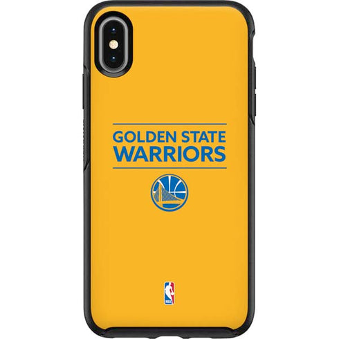 NBA Golden State Warriors Standard - Yellow Otterbox Symmetry iPhone Skin