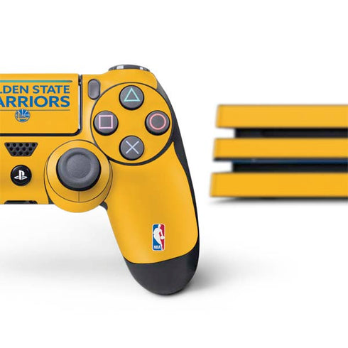 NBA Golden State Warriors Standard - Yellow PS4 Pro Bundle Skin