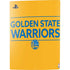 NBA Golden State Warriors Standard - Yellow PS5 Console Skin
