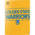 NBA Golden State Warriors Standard - Yellow PS5 Digital Edition Console Skin