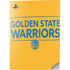 NBA Golden State Warriors Standard - Yellow PS5 Digital Edition Console Skin