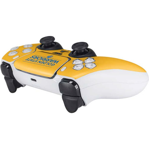 NBA Golden State Warriors Standard - Yellow PS5 Controller Skin