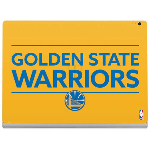 NBA Golden State Warriors Standard - Yellow Surface Book 2 13.5in Skin