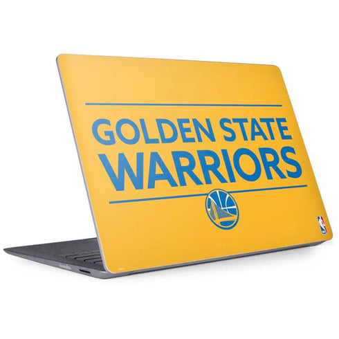 NBA Golden State Warriors Standard - Yellow Surface Laptop 2 Skin