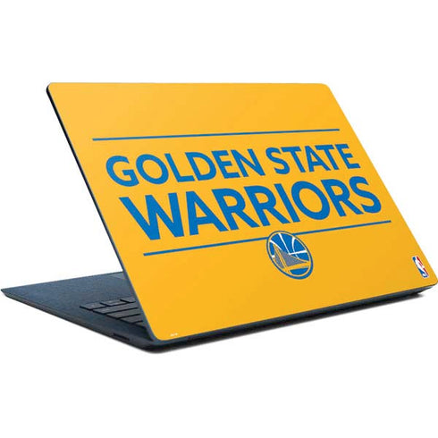 NBA Golden State Warriors Standard - Yellow Surface Laptop Skin