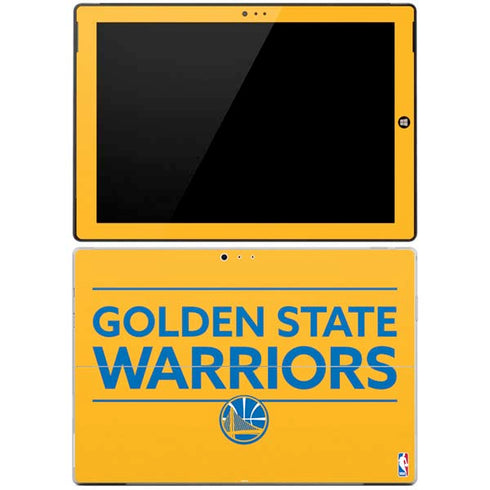 NBA Golden State Warriors Standard - Yellow Surface Pro 3 Skin