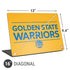 NBA Golden State Warriors Standard - Yellow Universal Laptop 16in (13 x 9.4in) Skin