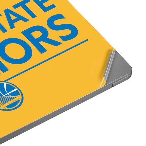 NBA Golden State Warriors Standard - Yellow Universal Laptop 18in (14.6 x 10.6in) Skin