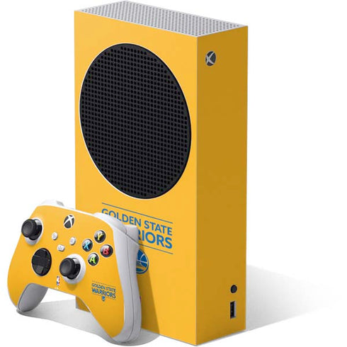 NBA Golden State Warriors Standard - Yellow Xbox Series S Bundle Skin
