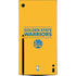 NBA Golden State Warriors Standard - Yellow Xbox Series X Console Skin