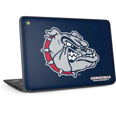 Gonzaga University Bulldog Logo HP Chromebook Skin
