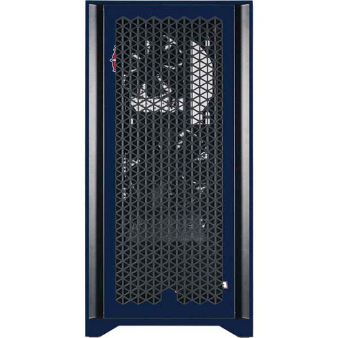 Gonzaga University Bulldog Logo Corsair 4000D Tempered Glass Mid-Tower ATX Case Skin