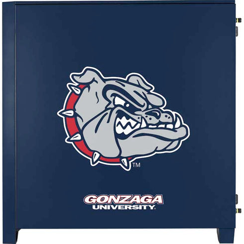 Gonzaga University Bulldog Logo Corsair 4000D Tempered Glass Mid-Tower ATX Case Skin