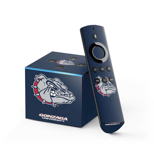 Gonzaga University Bulldog Logo Fire TV Cube Skin