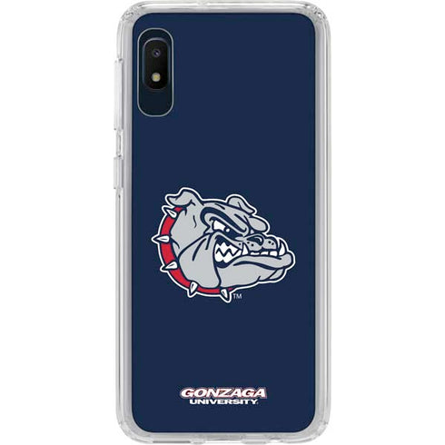 Gonzaga University Bulldog Logo Galaxy A10e Clear Case
