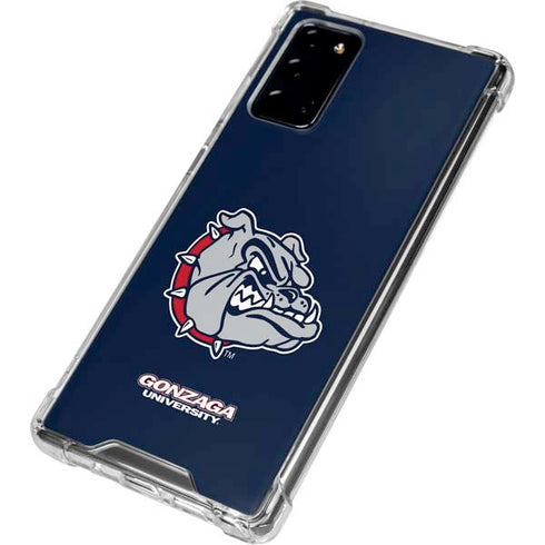 Gonzaga University Bulldog Logo Galaxy Note20 5G Clear Case